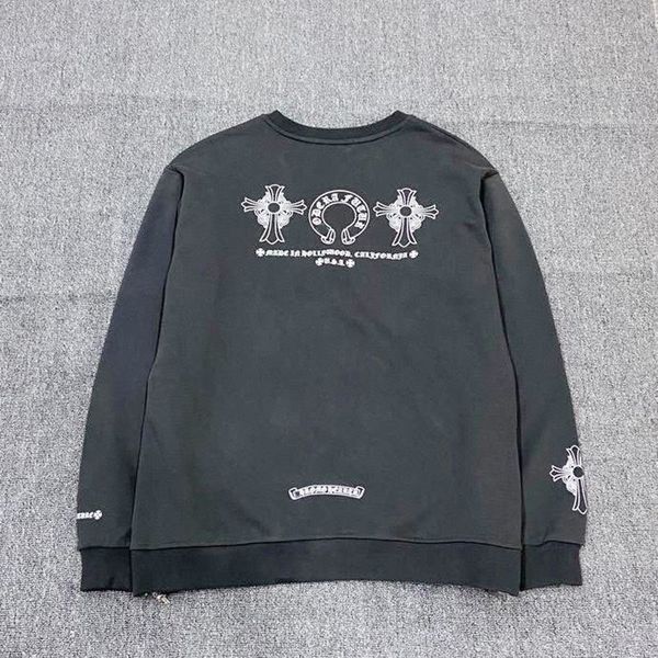 2020 crosin horseshoe print grey double side zipper couple same round neck pullover long sleeve sweater men's and women's top, Black
2020 crosin horseshoe print grey double side zipper couple same round neck pullover long sleeve sweater men's and women's top, Black