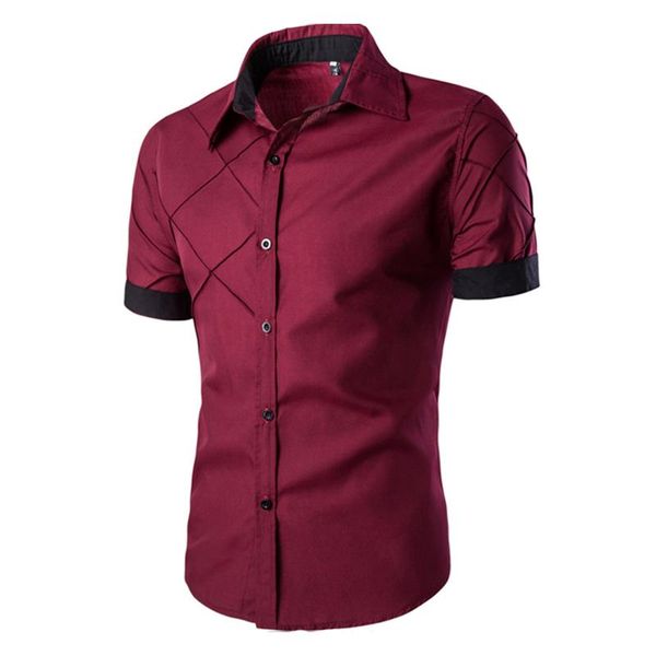 men's casual shirts 2021 novelty folded design -3xl short sleeve fashion young boys shirt slim fit, White;black
men's casual shirts 2021 novelty folded design -3xl short sleeve fashion young boys shirt slim fit, White;black
