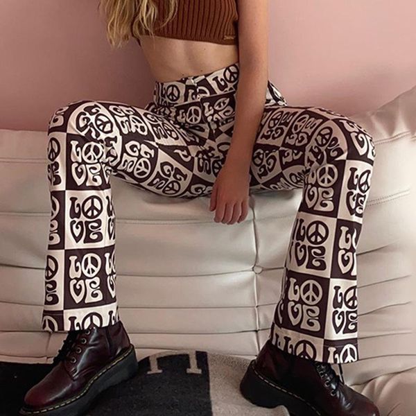 women's pants & capris 2021 print pant women letter foot mouth fork trousers zipper female autumn winter office ladies straight, Black;white
women's pants & capris 2021 print pant women letter foot mouth fork trousers zipper female autumn winter office ladies straight, Black;white