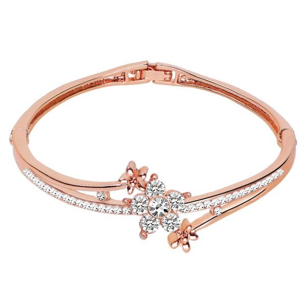 bangle 2021 novel accessories simple and exquisite alloy material geometric flower womens bracelet personalized folding buckle jewelry, Black
bangle 2021 novel accessories simple and exquisite alloy material geometric flower womens bracelet personalized folding buckle jewelry, Black
