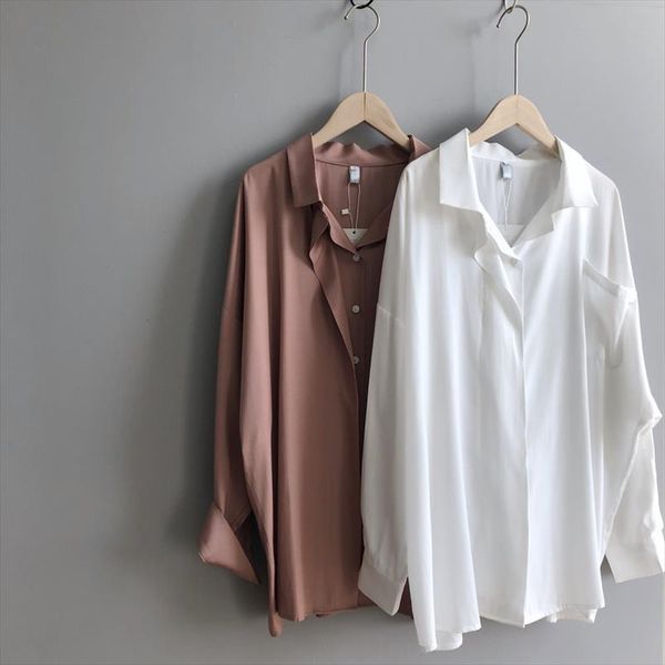 spring new 2020 pure white office womens shirts classic style mom female casual simplicity solid color loose fashion harajuku
spring new 2020 pure white office womens shirts classic style mom female casual simplicity solid color loose fashion harajuku