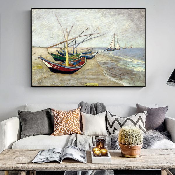 canvas painting wall posters and prints fishing boats on the beach wall art pictures for living room decoration dining l home decor
canvas painting wall posters and prints fishing boats on the beach wall art pictures for living room decoration dining l home decor
