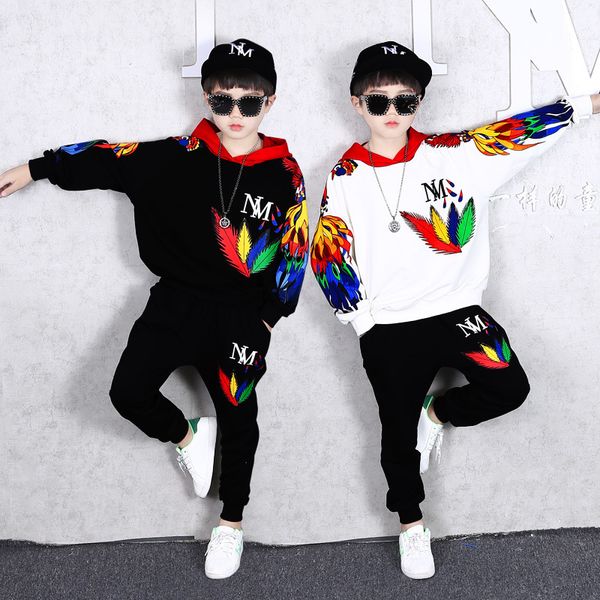 children's autumn wear 9-year-old boys' sweatshirt hoodie suit winter boys' 13-year-old casual trousers 2 piece sportswear, White
children's autumn wear 9-year-old boys' sweatshirt hoodie suit winter boys' 13-year-old casual trousers 2 piece sportswear, White
