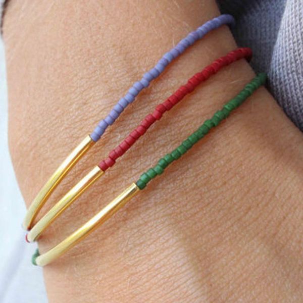 link, chain europe and the simple handmade multi-color measle brass bracelet boho charm of choice for women, Black
link, chain europe and the simple handmade multi-color measle brass bracelet boho charm of choice for women, Black