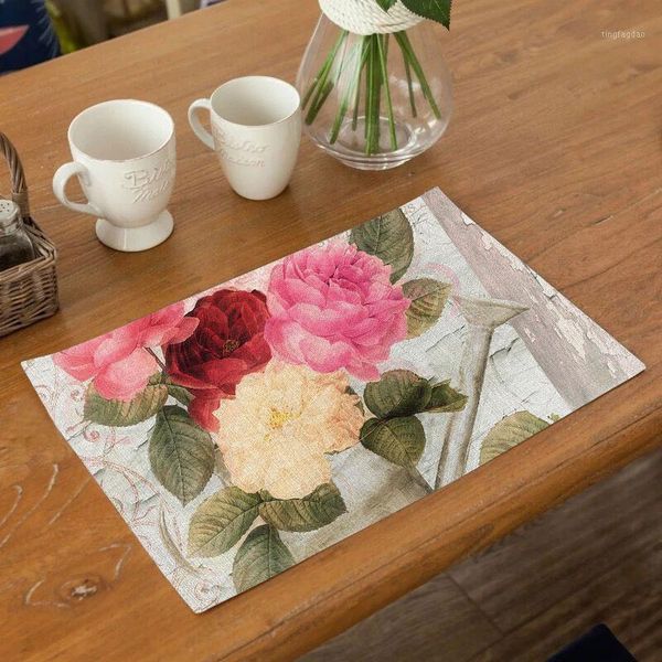 mats & pads soft mat flower printing dinner table placemat waterproof non-slip heat resistant placemats for bowl pad mats1
mats & pads soft mat flower printing dinner table placemat waterproof non-slip heat resistant placemats for bowl pad mats1