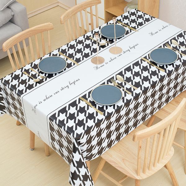 tablecloth waterproof, oil scald proof, no washing nordic pvc tea table mat with thousands of birds lattice ins student
tablecloth waterproof, oil scald proof, no washing nordic pvc tea table mat with thousands of birds lattice ins student