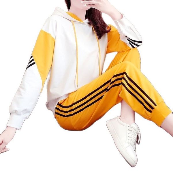 2021 new set of two women's garment sports 2021new spring and autumn temperament loose woman's casual attire wear suit tyjtjy tlyx, White
2021 new set of two women's garment sports 2021new spring and autumn temperament loose woman's casual attire wear suit tyjtjy tlyx, White