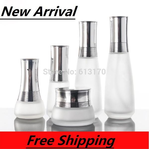 storage bottles & jars 120ml,100ml,,45ml,30ml frosted glass lotion pump bottle,cone shape,bright silver cap,50g empty cream jar,cosmetic pac
storage bottles & jars 120ml,100ml,,45ml,30ml frosted glass lotion pump bottle,cone shape,bright silver cap,50g empty cream jar,cosmetic pac