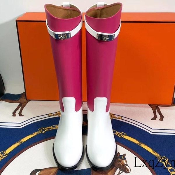 knee-high boots women's full real leather winter warm flats ladies white knee buckle long tube party shoes female1, Black
knee-high boots women's full real leather winter warm flats ladies white knee buckle long tube party shoes female1, Black