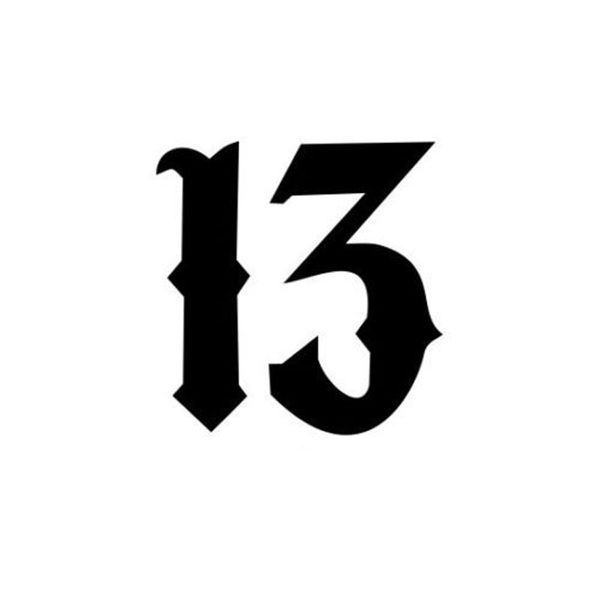 10.2*10.6cm art font 13 fashion car styling decals vinyl car body stickers accessories black/silver c9-0247
10.2*10.6cm art font 13 fashion car styling decals vinyl car body stickers accessories black/silver c9-0247