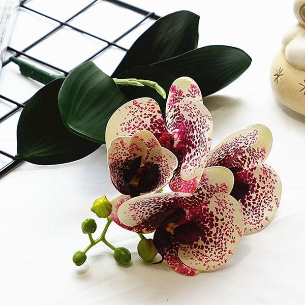 4heads/branch orchid mini branch with stem leaves artificial flowers butterfly orchid for home wedding decoration flores1
4heads/branch orchid mini branch with stem leaves artificial flowers butterfly orchid for home wedding decoration flores1