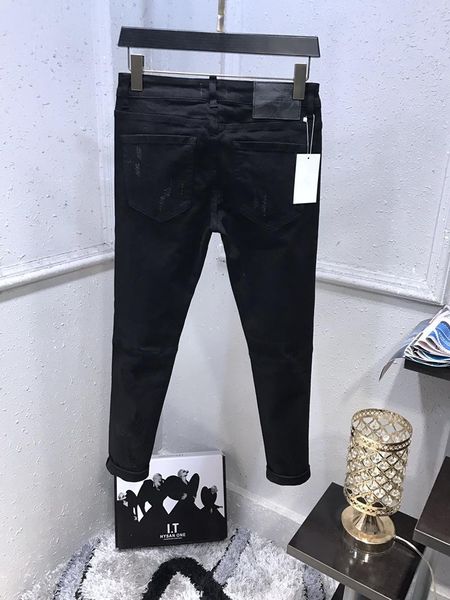 new style jeans famous brand men's washed design casual slim summer lightweight denim stretch denim skinny jeans pants rivet hole desig, Blue
new style jeans famous brand men's washed design casual slim summer lightweight denim stretch denim skinny jeans pants rivet hole desig, Blue