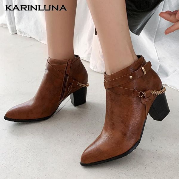 boots brand large sizes 46 chunky heels vintage winter autumn leisure woman shoes ankle booties, Black
boots brand large sizes 46 chunky heels vintage winter autumn leisure woman shoes ankle booties, Black