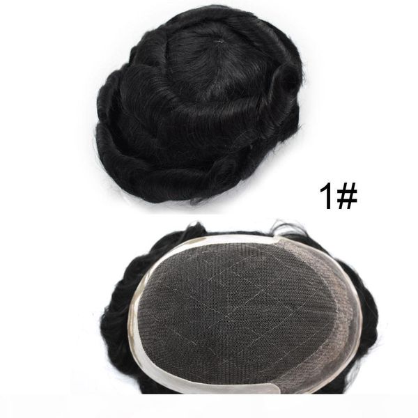 aohai super thin french lace front polycoating soft lace bleached knots light to medium density men toupee hairpiece human hair for oct, Black
aohai super thin french lace front polycoating soft lace bleached knots light to medium density men toupee hairpiece human hair for oct, Black