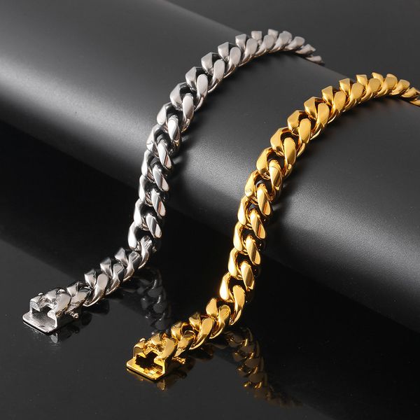 manual polishing stainless steel cuba chain bracelet with hip hop accessories jewelry for men, Golden;silver
manual polishing stainless steel cuba chain bracelet with hip hop accessories jewelry for men, Golden;silver