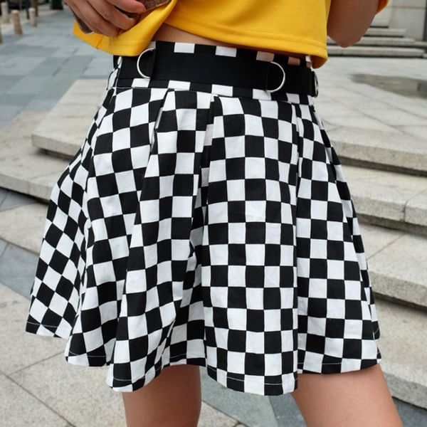 2021 women chess plied waist high belt short mini casual harajuku dance club outwear skirt the line 77zu, Black
2021 women chess plied waist high belt short mini casual harajuku dance club outwear skirt the line 77zu, Black
