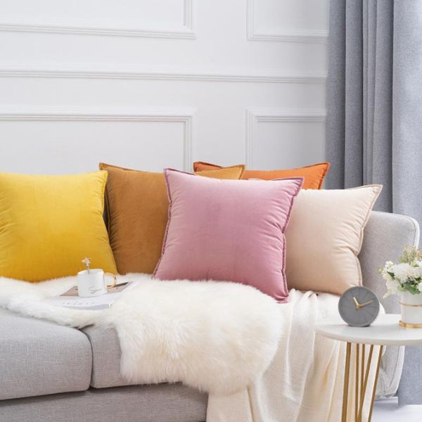 Home Decor Cushion Cover Velvet Solid Color Pillow Case Nordic Pillow Covers Decorative Pillows For Sofa Living Room Bedroom
Home Decor Cushion Cover Velvet Solid Color Pillow Case Nordic Pillow Covers Decorative Pillows For Sofa Living Room Bedroom