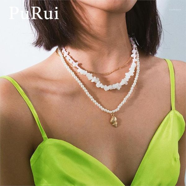 white stone chips necklace chain layered necklace imitation round pearl shell pendant beads choker jewelry1, Silver
white stone chips necklace chain layered necklace imitation round pearl shell pendant beads choker jewelry1, Silver