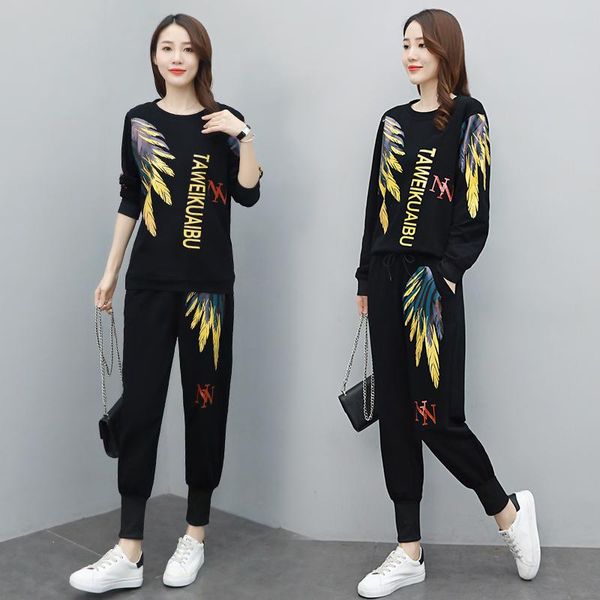 women's tracksuits large size two piece set and pants letter 2 sets womens outfits casual tracksuit korean, Gray
women's tracksuits large size two piece set and pants letter 2 sets womens outfits casual tracksuit korean, Gray