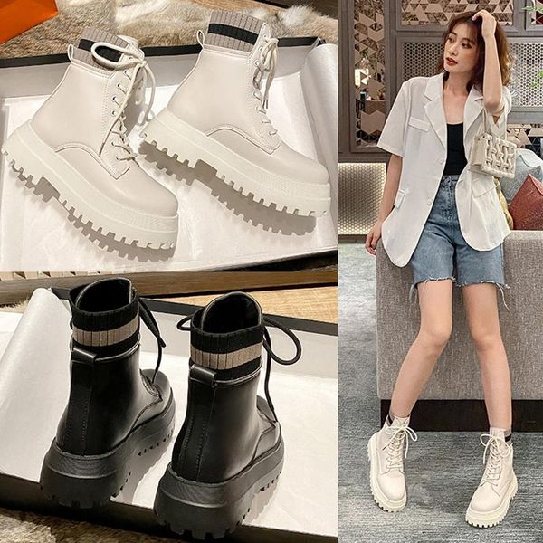 boots female british style 2020 ins tide wild mid-tube thick heel motorcycle thin socks, Black
boots female british style 2020 ins tide wild mid-tube thick heel motorcycle thin socks, Black