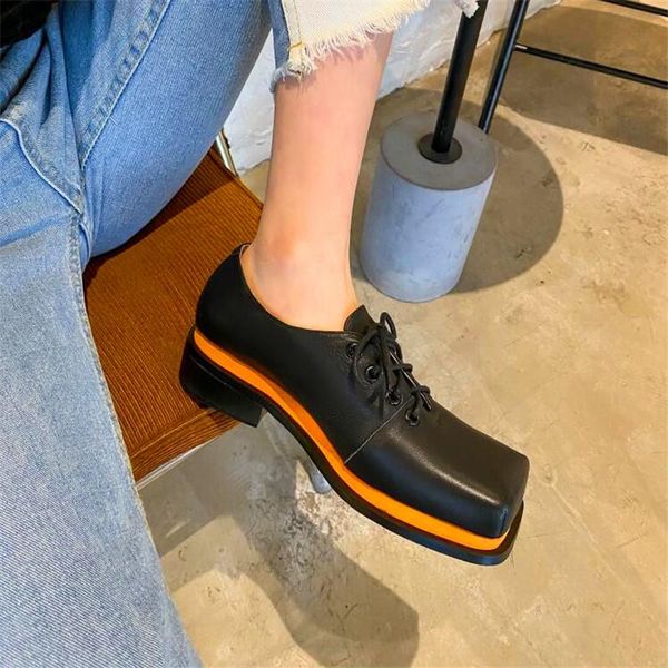 spring and autumn women's high-heeled shoes increase thick-soled cross-lacing single shoes color matching fashion single, Black
spring and autumn women's high-heeled shoes increase thick-soled cross-lacing single shoes color matching fashion single, Black