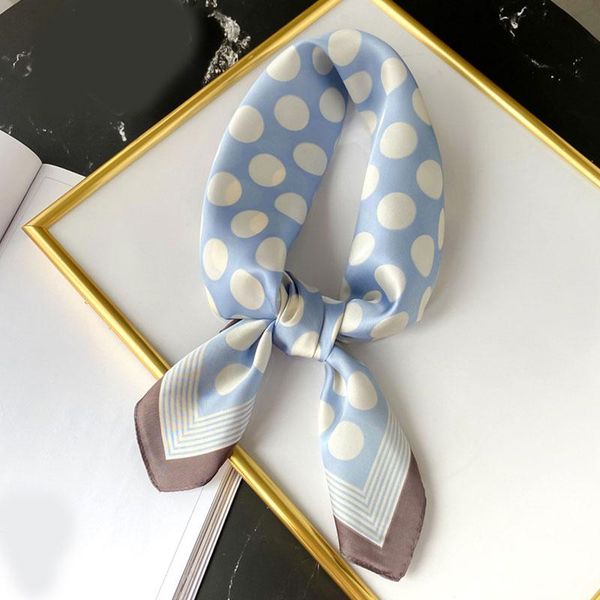 2020 autumn brand silk scarf square women foulard dot bandana shawls and wraps fashion print lady office small hair neck scarves, Blue;gray
2020 autumn brand silk scarf square women foulard dot bandana shawls and wraps fashion print lady office small hair neck scarves, Blue;gray