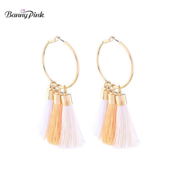 ethnic layer tassel pendant earrings for women chunky metal hoop earrings fashion jewelry pendientes colorful bijoux, Golden;silver
ethnic layer tassel pendant earrings for women chunky metal hoop earrings fashion jewelry pendientes colorful bijoux, Golden;silver