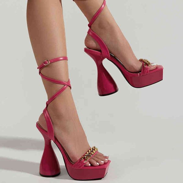 2022 new metal decorative button women's shoes new thick heel sandals summer platform high heels nightclub, Black
2022 new metal decorative button women's shoes new thick heel sandals summer platform high heels nightclub, Black