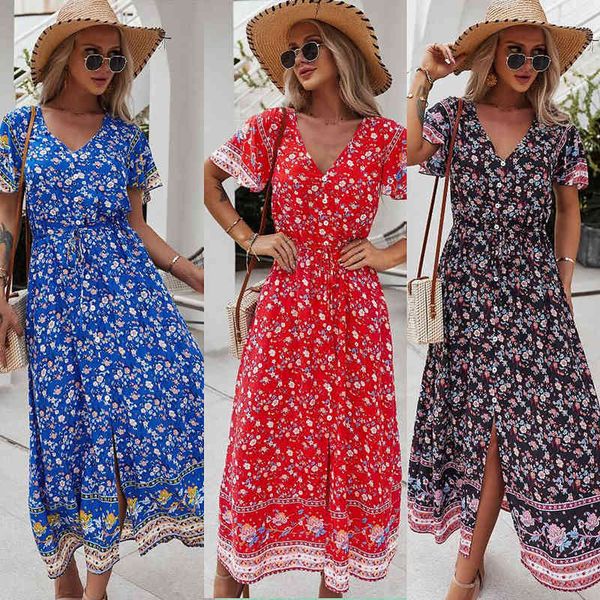 casual dresses independent rearch development of diyun spring and summer product 2022v collar printed dresses for leisure vacation, Black;gray
casual dresses independent rearch development of diyun spring and summer product 2022v collar printed dresses for leisure vacation, Black;gray