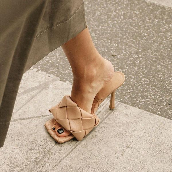 dress shoes monmoira vintage square toe high heel weaving sandals women open gingham slipper summer designer swc0856, Black
dress shoes monmoira vintage square toe high heel weaving sandals women open gingham slipper summer designer swc0856, Black
