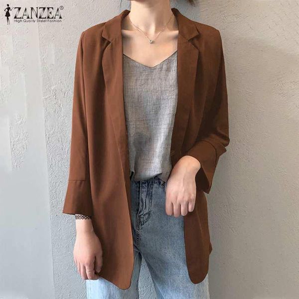 women's suits & blazers 2021 office for women zanzea ladies stylish autumn back fork overcoat oversize 5xl casual turn down collar outw, White;black
women's suits & blazers 2021 office for women zanzea ladies stylish autumn back fork overcoat oversize 5xl casual turn down collar outw, White;black