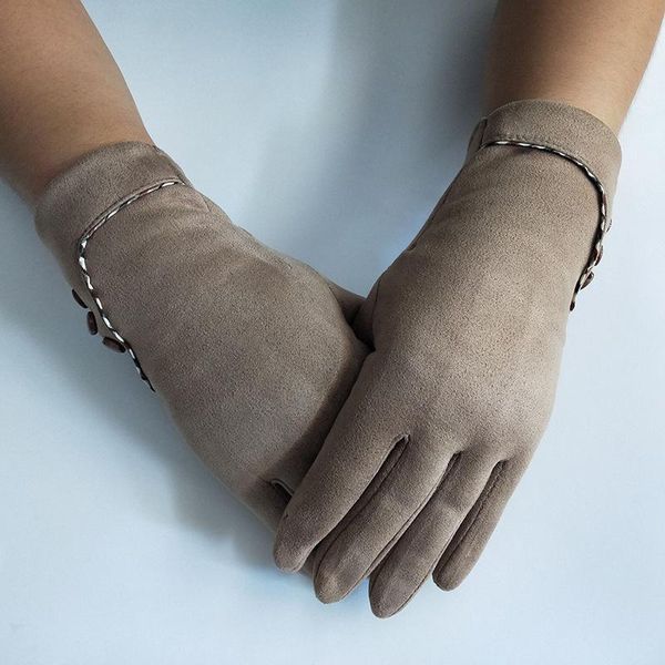 new fashion all-match women' winter gloves for skiing and riding thickened warmth and touch screen suede gloves, Blue;gray
new fashion all-match women' winter gloves for skiing and riding thickened warmth and touch screen suede gloves, Blue;gray