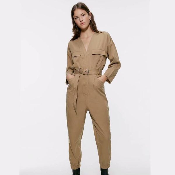 2020 new arrival casual fashion rompers womens sets long sleeve pocket design belt jumpsuits for women elegant overalls female1, Black;white
2020 new arrival casual fashion rompers womens sets long sleeve pocket design belt jumpsuits for women elegant overalls female1, Black;white