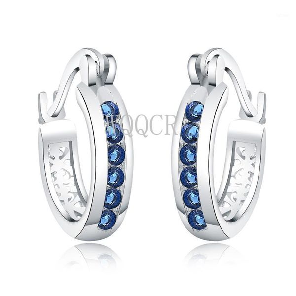 fashion 925 sterling silver cz crystal color blue zircon earrings large hollow round earrings engraved pendant lady1, Golden;silver 
fashion 925 sterling silver cz crystal color blue zircon earrings large hollow round earrings engraved pendant lady1, Golden;silver