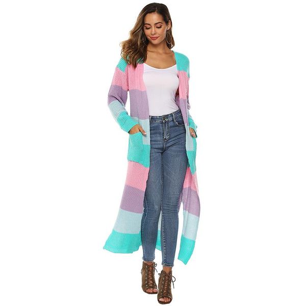 women's knits & tees v-neck jacket thick sweater casual long sleeve stitching contrast stripes split fork large pocket knit cardigan y, White
women's knits & tees v-neck jacket thick sweater casual long sleeve stitching contrast stripes split fork large pocket knit cardigan y, White