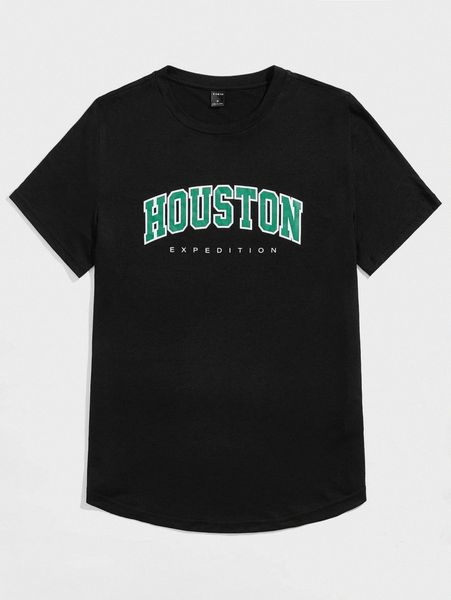 men letter graphic tee u3vi#, White;black
men letter graphic tee u3vi#, White;black