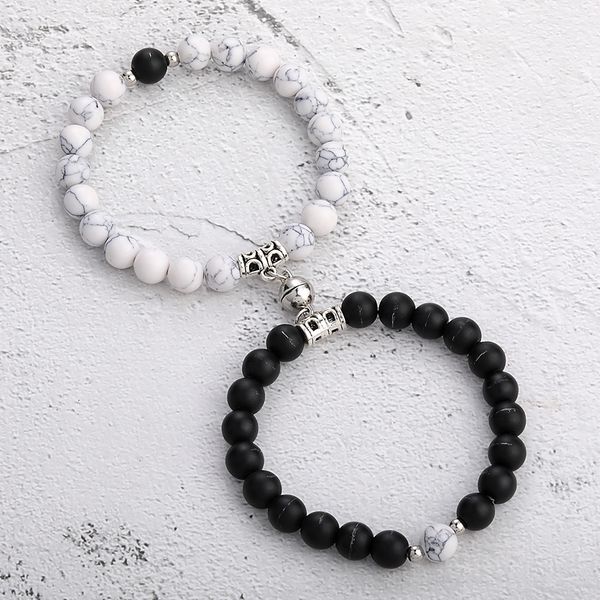2pcs/set couple bead bracelet magnetic attraction ball creative bracelets tiger eye bead bracelet men and women jewelry gift, Black
2pcs/set couple bead bracelet magnetic attraction ball creative bracelets tiger eye bead bracelet men and women jewelry gift, Black