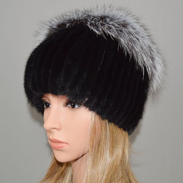 2020 of the winter women knitting vison natural skin caps real mink fur hats, Blue;gray
2020 of the winter women knitting vison natural skin caps real mink fur hats, Blue;gray