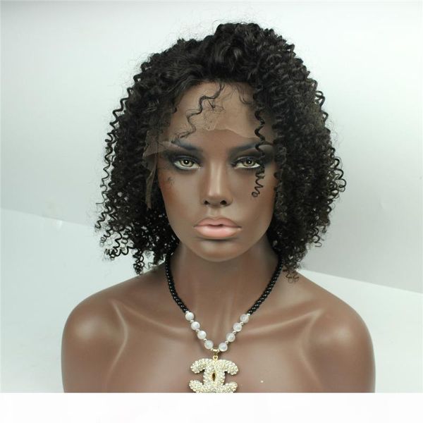 kinky curl full lace wig virgin brazilian hair glueless full lace human hair wigs with baby hair, Black
kinky curl full lace wig virgin brazilian hair glueless full lace human hair wigs with baby hair, Black