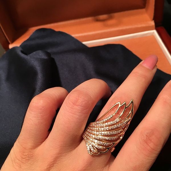 angel wing открытие кольца роскошные циркониевые кольца ins tide net красное крыло кольцо, Silver
angel wing открытие кольца роскошные циркониевые кольца ins tide net красное крыло кольцо, Silver