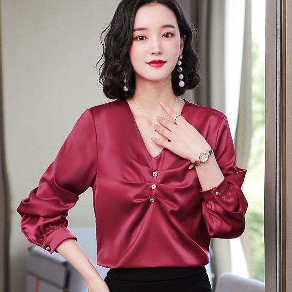 woman feminina women's vintage blouse fashion clothes 2021 spring autumn white shirts female d0093
woman feminina women's vintage blouse fashion clothes 2021 spring autumn white shirts female d0093