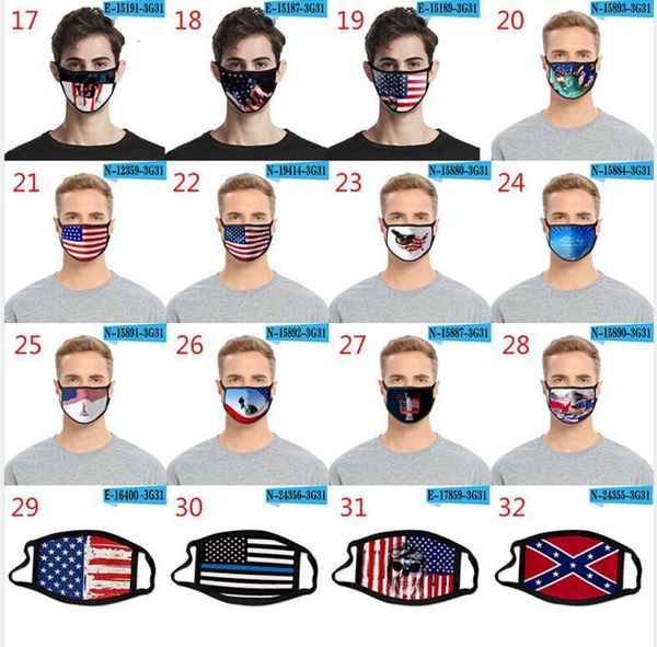 40styles 3d us flag american independence day face mask washable 2020 dustproof mouth cover fashion protective masks with black package
40styles 3d us flag american independence day face mask washable 2020 dustproof mouth cover fashion protective masks with black package