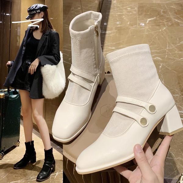 women's mid calf boots autumn shoes winter footwear round toe boots-women luxury designer rubber 2020 mid-calf ladies low, Black
women's mid calf boots autumn shoes winter footwear round toe boots-women luxury designer rubber 2020 mid-calf ladies low, Black