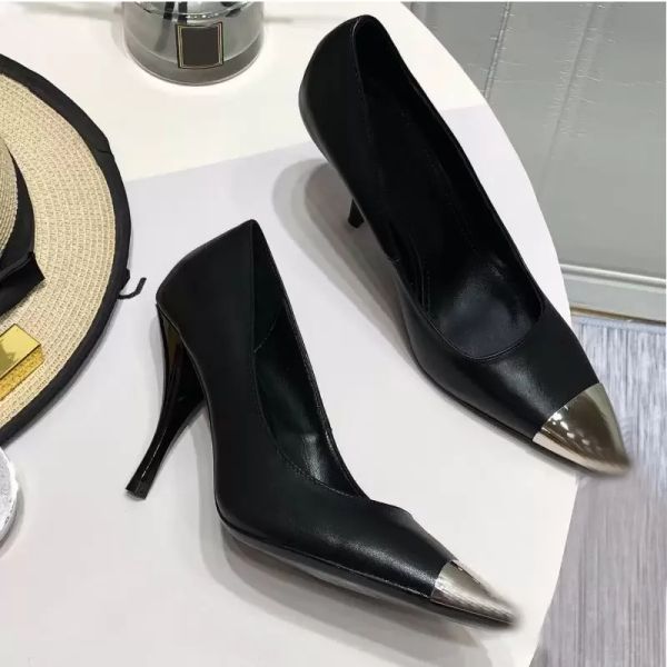women dress shoes fashion higr leather stiletto heel heels 100% cowhide metal button pointed black patent shoe large size 34-41-42 with box
women dress shoes fashion higr leather stiletto heel heels 100% cowhide metal button pointed black patent shoe large size 34-41-42 with box