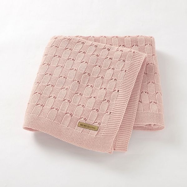 baby blankets newborn 100%cotton knitted infant boys girls stroller swaddle wrap super soft toddler kids bedding blankets 100*80 y201009
baby blankets newborn 100%cotton knitted infant boys girls stroller swaddle wrap super soft toddler kids bedding blankets 100*80 y201009