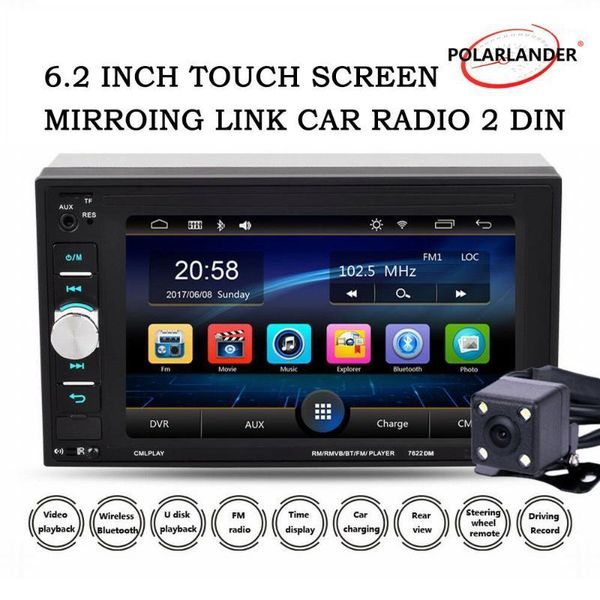 car audio 6.2'' mp3 radio touch screen mirror link stereo mp5 player oled color selling 12v bluetooth 2 din fm 7622d1
car audio 6.2'' mp3 radio touch screen mirror link stereo mp5 player oled color selling 12v bluetooth 2 din fm 7622d1