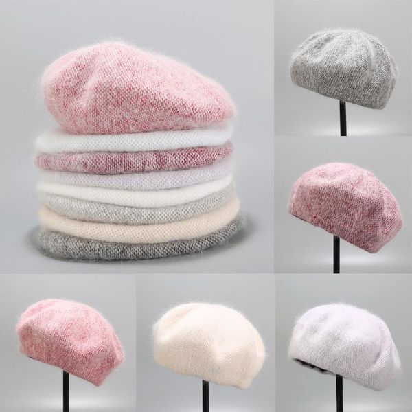 40# winter solid color berets hats women 's hair stretch beret hats solid retro wool head scarf wrap fashion winter caps, Blue;gray
40# winter solid color berets hats women 's hair stretch beret hats solid retro wool head scarf wrap fashion winter caps, Blue;gray