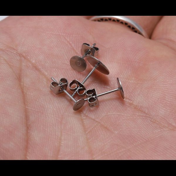 20-100pcs/lot gold stainless steel blank post earring studs base pins with earring plug findings ear back for diy jewelry making wmtdbh
20-100pcs/lot gold stainless steel blank post earring studs base pins with earring plug findings ear back for diy jewelry making wmtdbh
