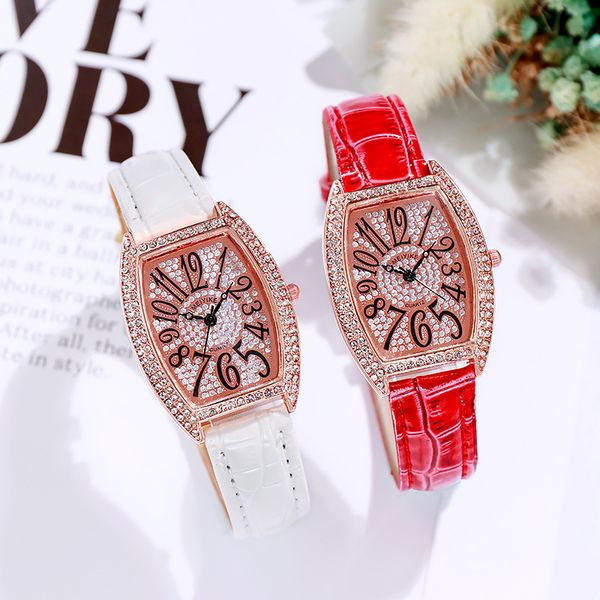 jiyin burst full of star water drill barrel-type women's watch korean version of the stylish square watch student belt watch. 201114, Slivery;brown
jiyin burst full of star water drill barrel-type women's watch korean version of the stylish square watch student belt watch. 201114, Slivery;brown