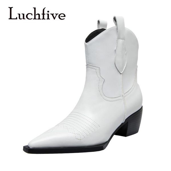 tiny square toe white leather boots block heel ins fashion combat boots ankle length winter shoes women, Black
tiny square toe white leather boots block heel ins fashion combat boots ankle length winter shoes women, Black